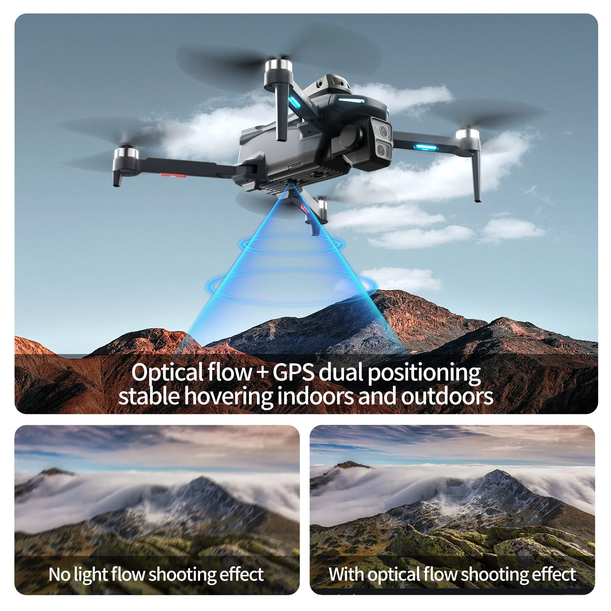 Drone Original XT606 Profissio - Drone Kit Professional avaliação e preço