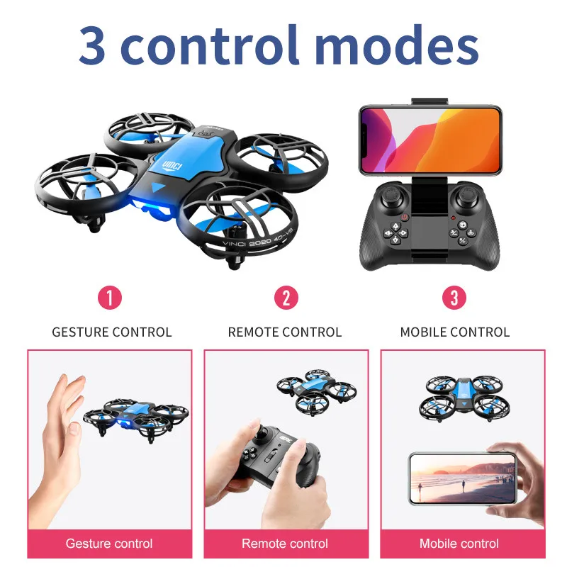 Novo Mini Drone V8 4K Profissi - Drone Kit Professional avaliação e preço